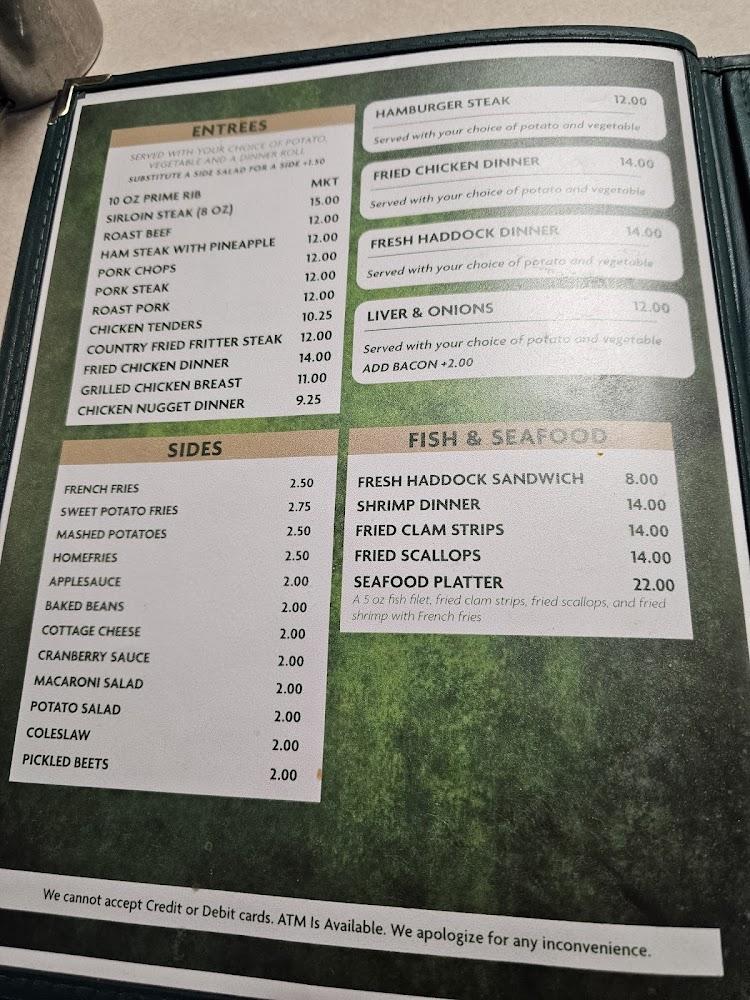 Flo's Diner Menu image 3