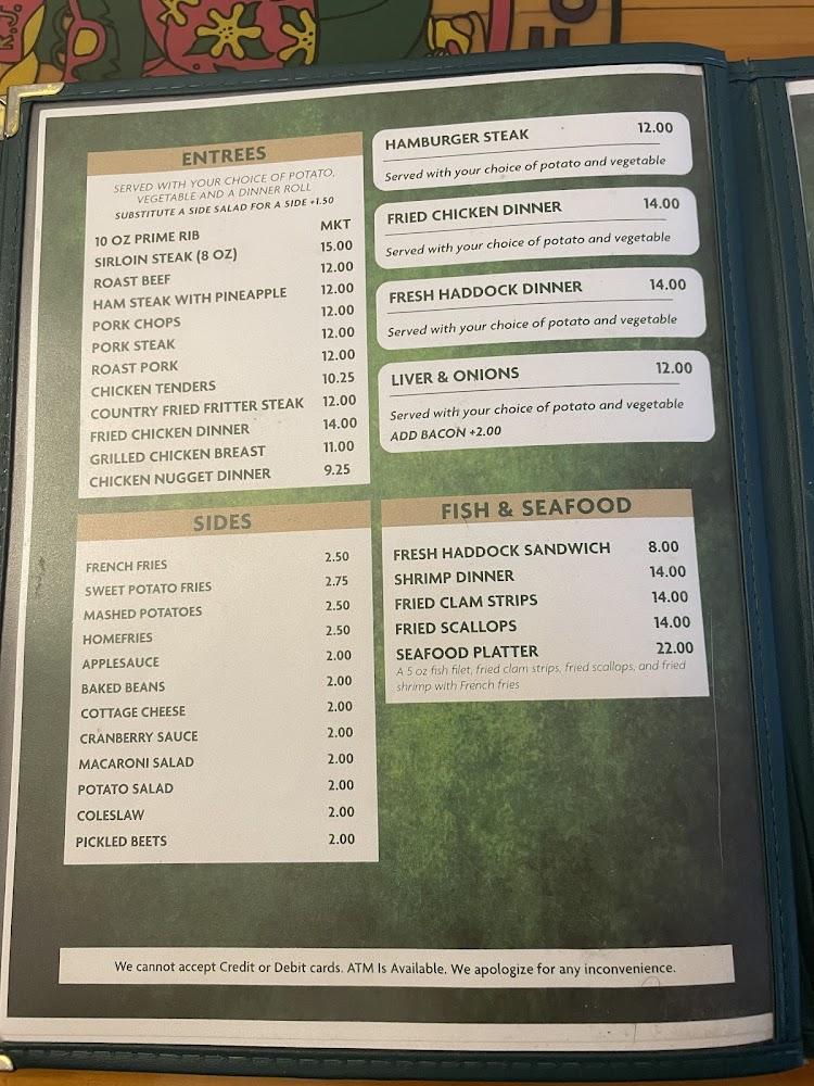 Flo's Diner Menu image 4