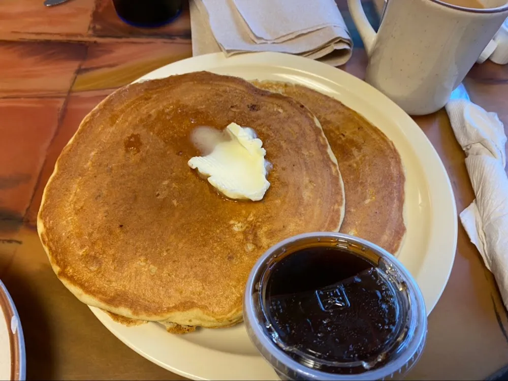 Pancakes That Comes with Flo’S Big Breakfast